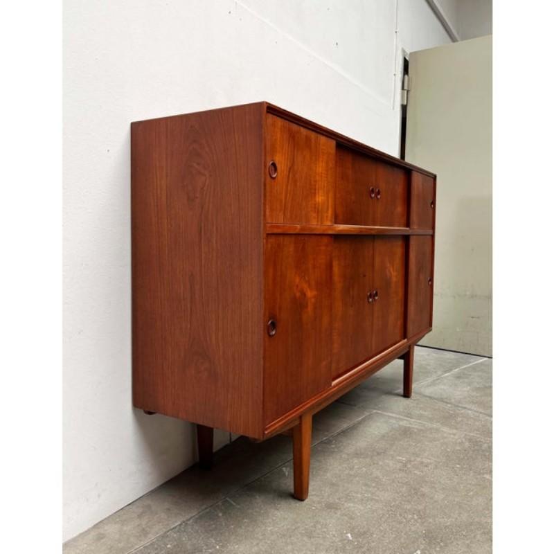 20th Century Mid-Century Modern Danish Teak Sideboard, 1960s For Sale
