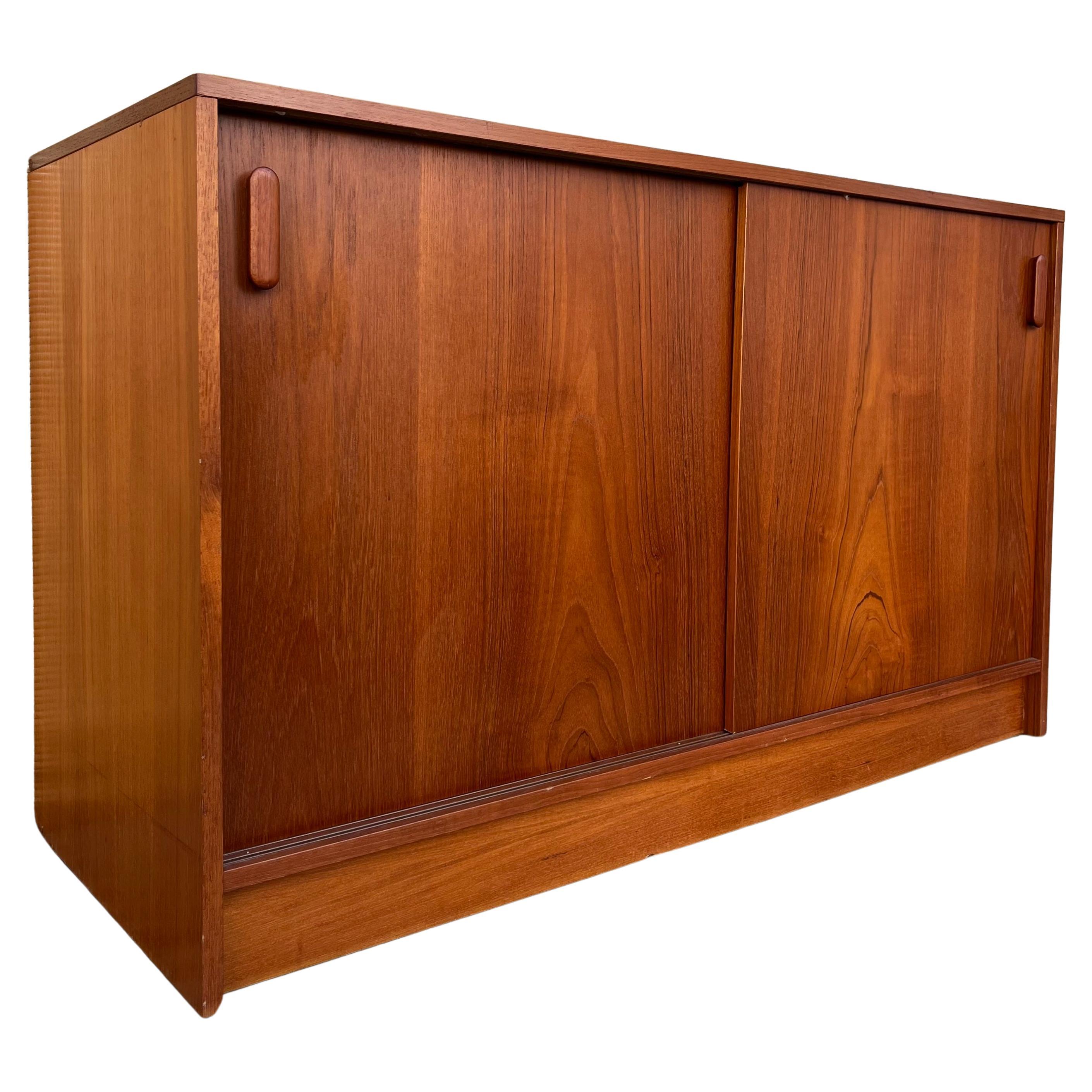 Mid Century Modern Danish Teak Sideboard/ Credenza. Circa 1970s For Sale