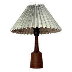 Mid-Century Modern Danish Teak Table Lamp, 1960s