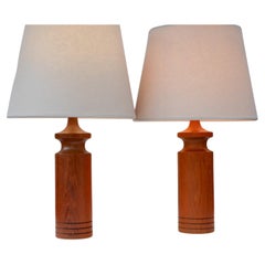 Lampade da tavolo The Modern Scandinavian vintage in teak dalla Danimarca