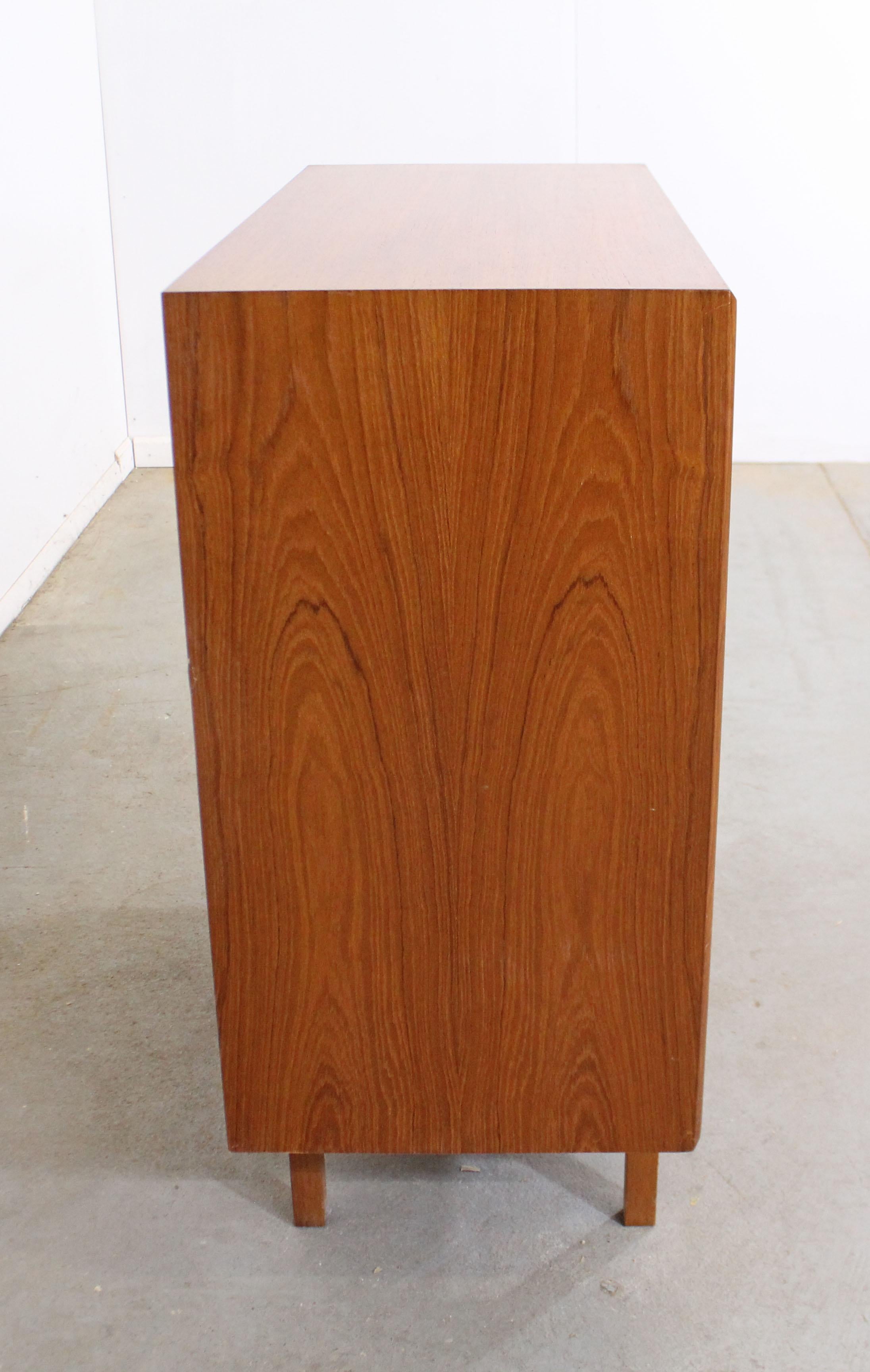 20th Century Mid-Century Modern Danish Teak Tall Gentlman's Chest/Dresser