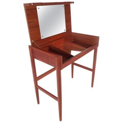 Mid-Century Modern Danish Teak Vanity