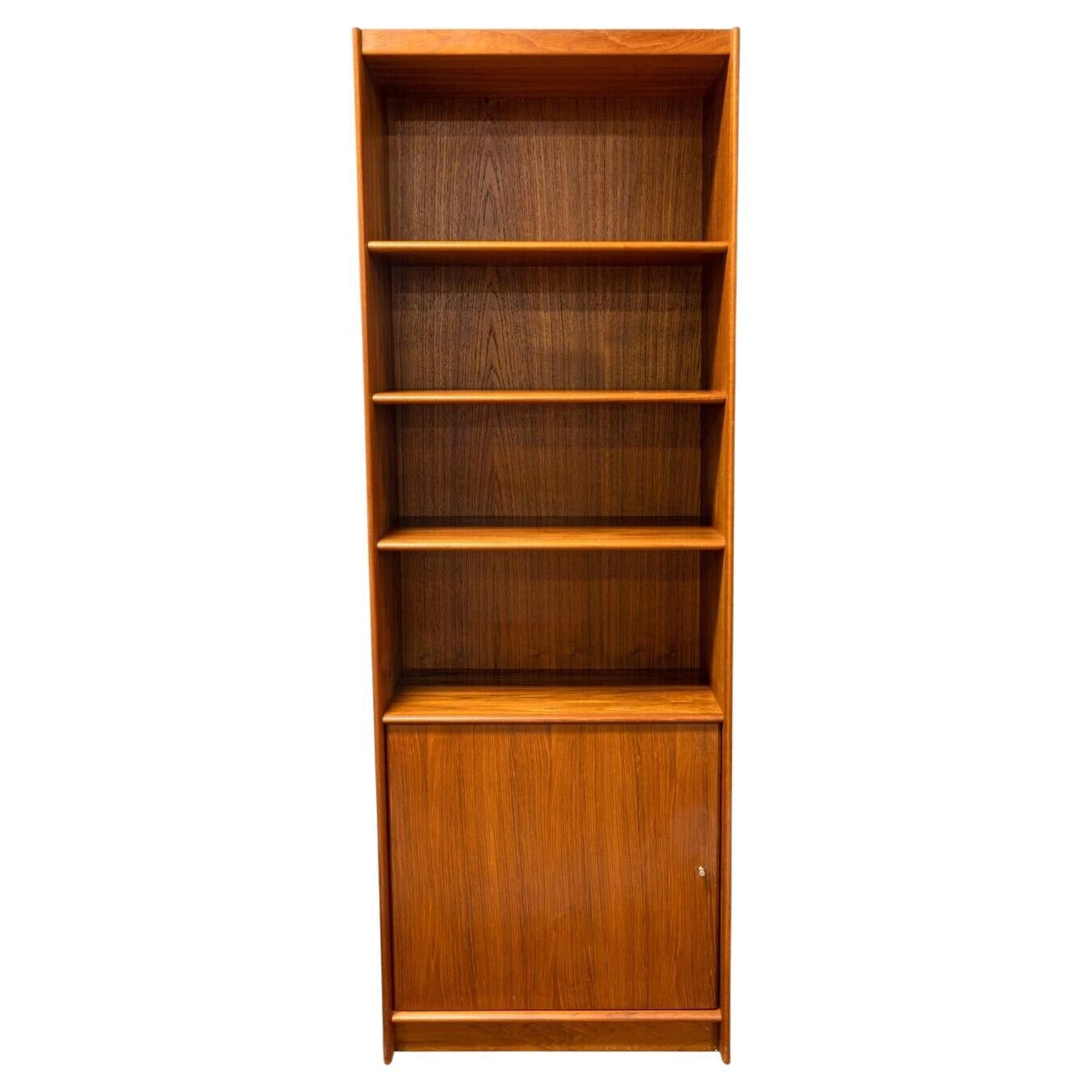 Mid Century Modern Danish Teak Wood Bookshelf