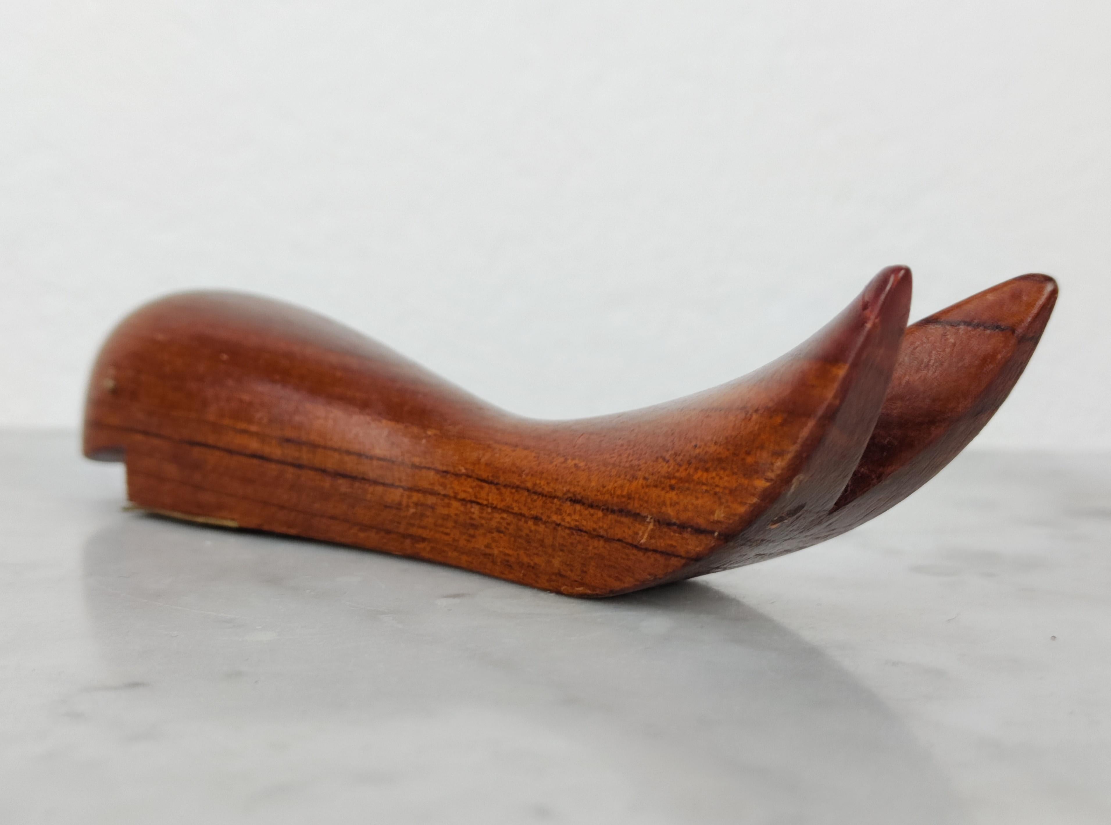 Mid Century Modern Danish Teak Wood Bottle Opener Shaped as Whale, Denmark 1960s For Sale 3
