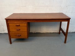Mid-Century Modern Danish Teak Writing Desk