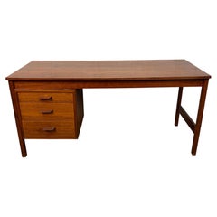 Mid-Century Modern Danish Teak Writing Desk
