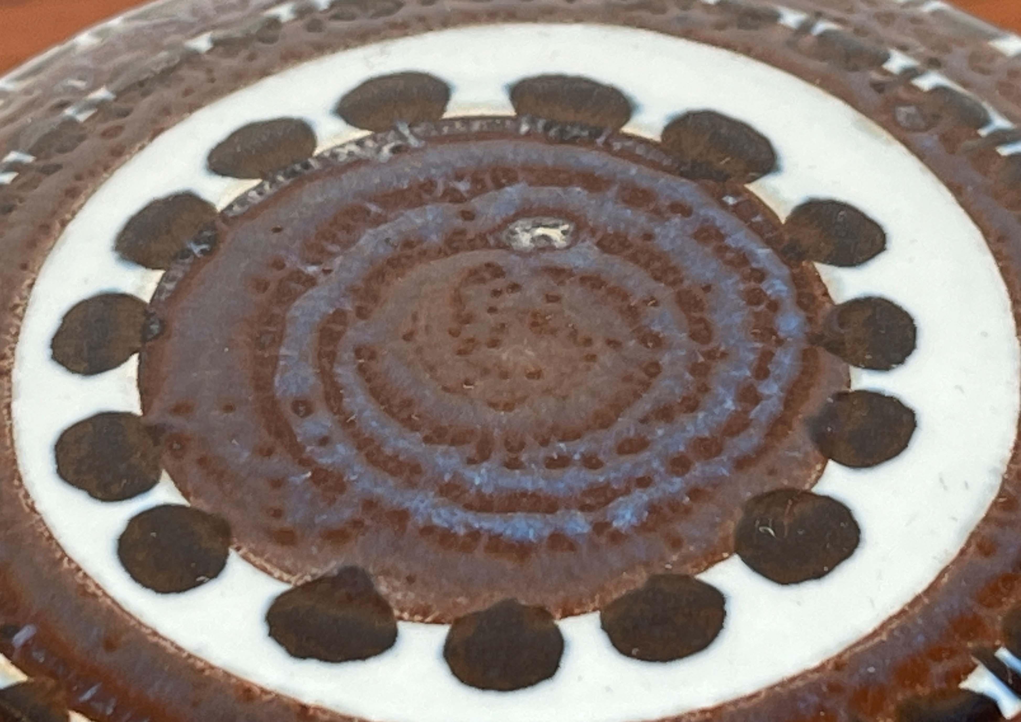 Cuenco Tenera Danés Moderno de Mitad de Siglo con Tapa Aluminia Royal Copenhagen, Años 60 en venta 11