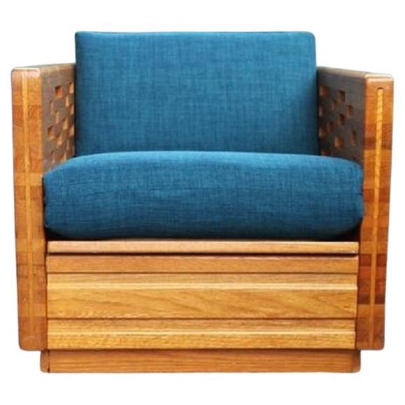 Mid-Century Modern Dänischer Mosaik Lounge Sessel