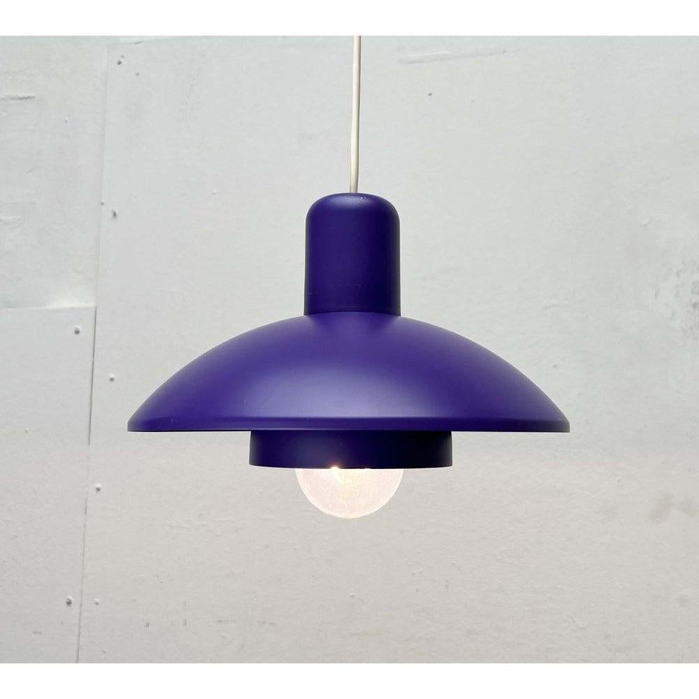 Mid-Century Modern Danish Type 728 Metal Pendant Lamp from Horn, 1960s In Good Condition For Sale In Hamburg, DE