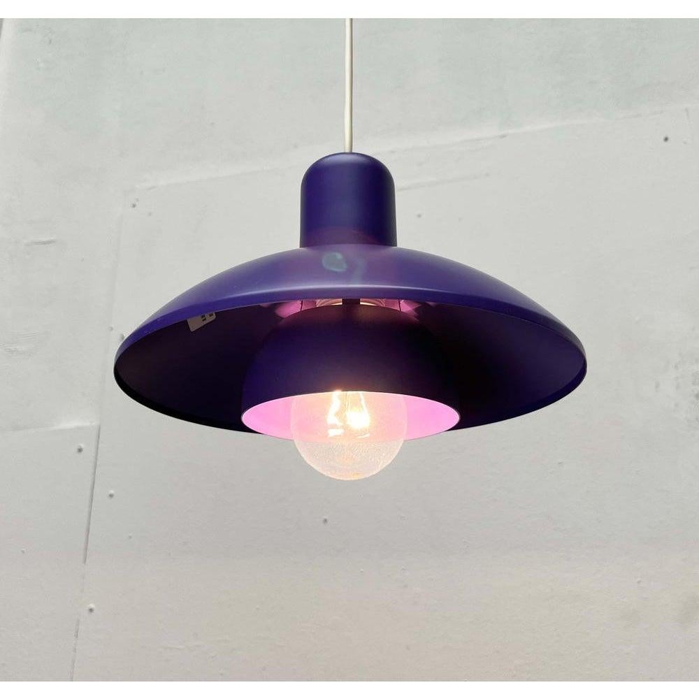Mid-Century Modern Danish Type 728 Metal Pendant Lamp from Horn, 1960s For Sale 1