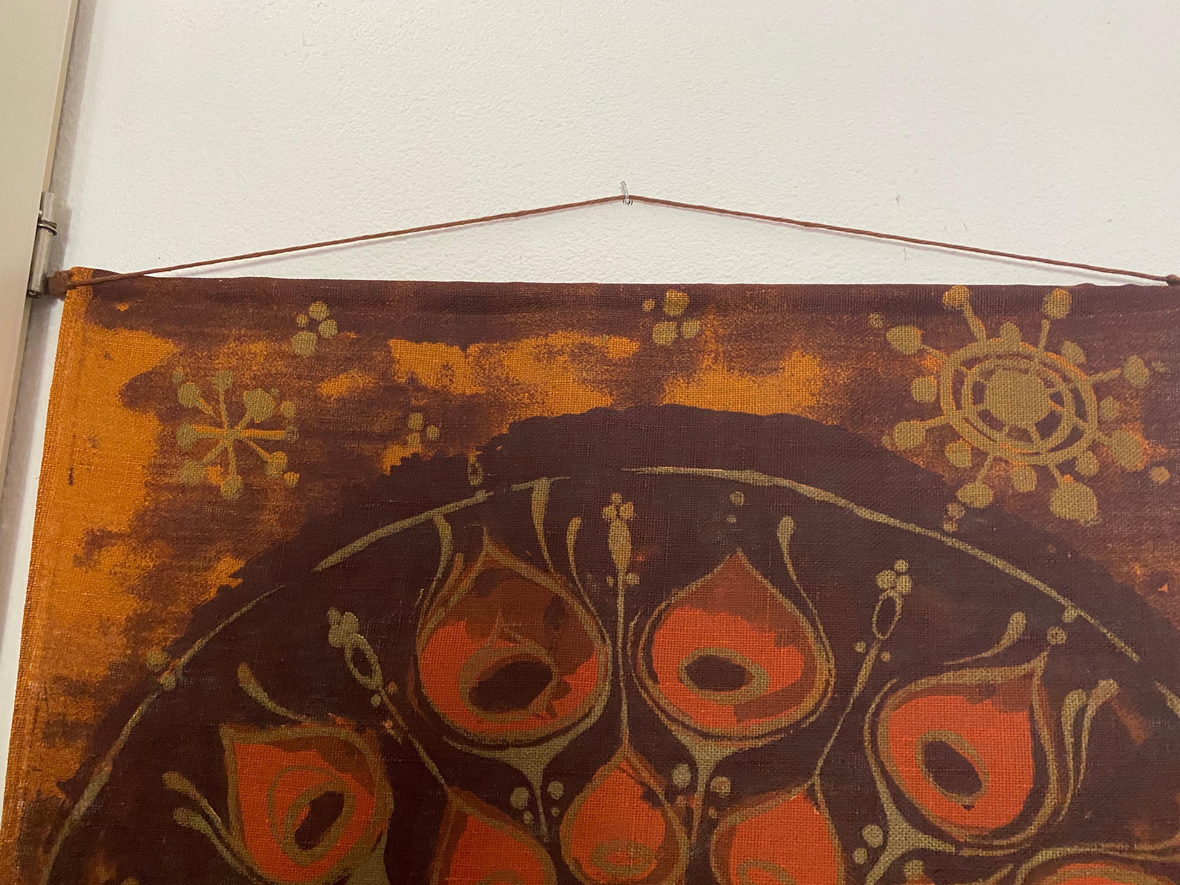 Moderner dänischer Wandteppich aus der Jahrhundertmitte von Hans J. Schöbel für Sodahl im Zustand „Gut“ im Angebot in Waddinxveen, ZH