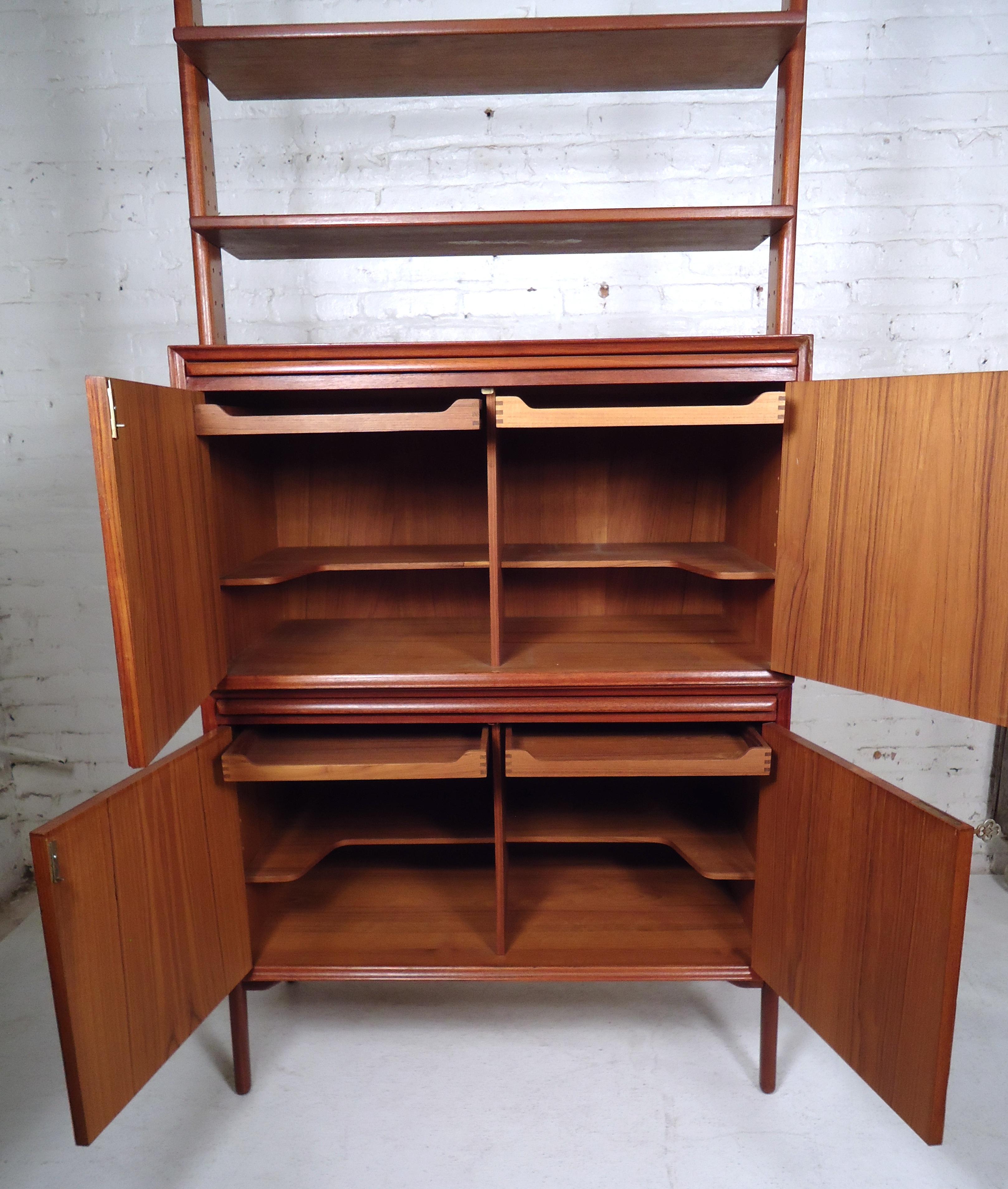 Mid-Century Modern Danish Wall Unit 3