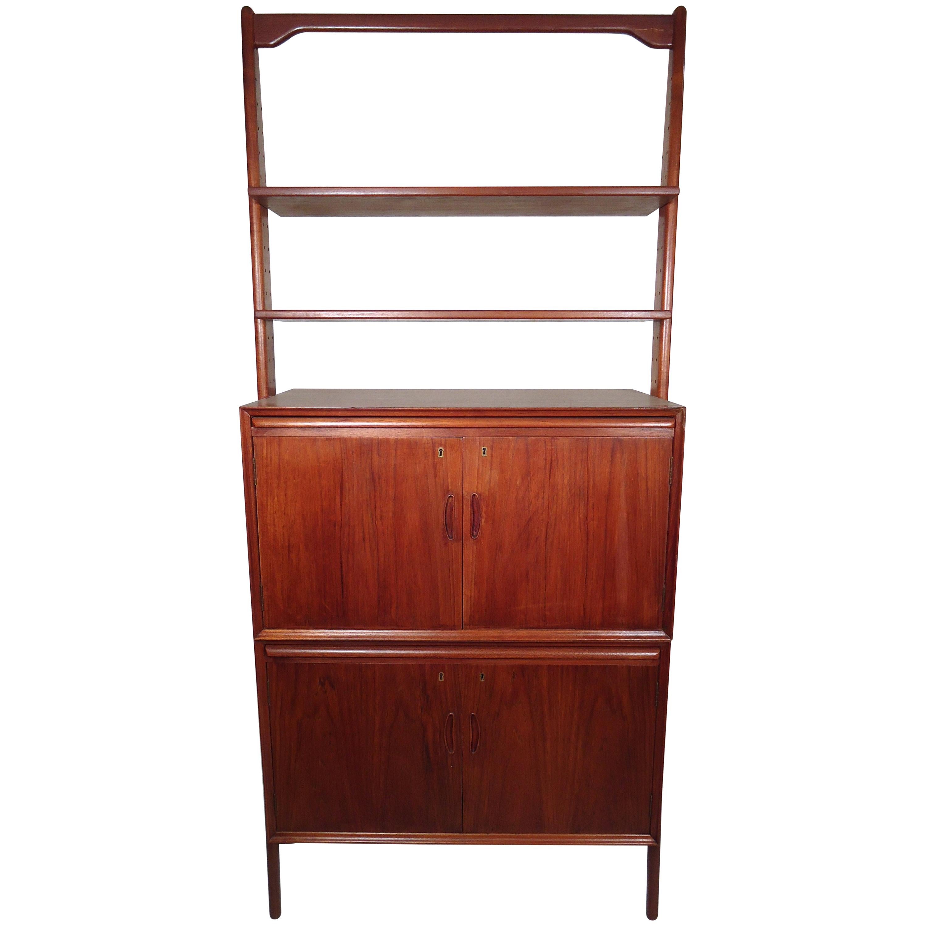 Mid-Century Modern Danish Wall Unit