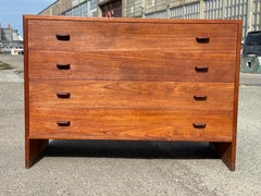Mid-Century Modern Danish Wegner Teak Dresser from Ry Møbler '1950s'