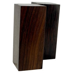 Mid-Century Modern Danish Wood Salt and Pepper Shaker Set By A H Denmark