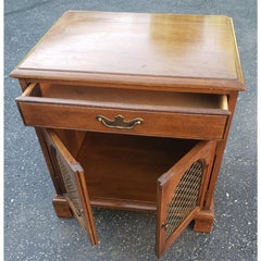 Mid-Century Modern Davis Cabinet Co. Walnut Side Table