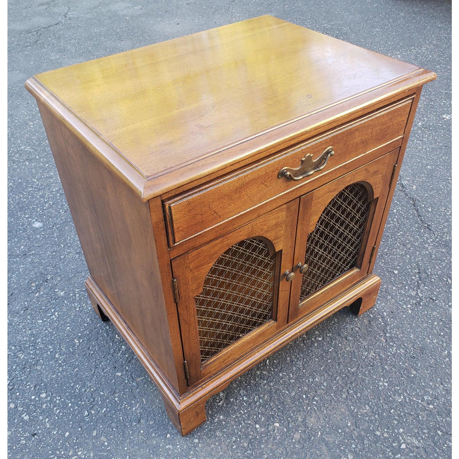 cabinet side table