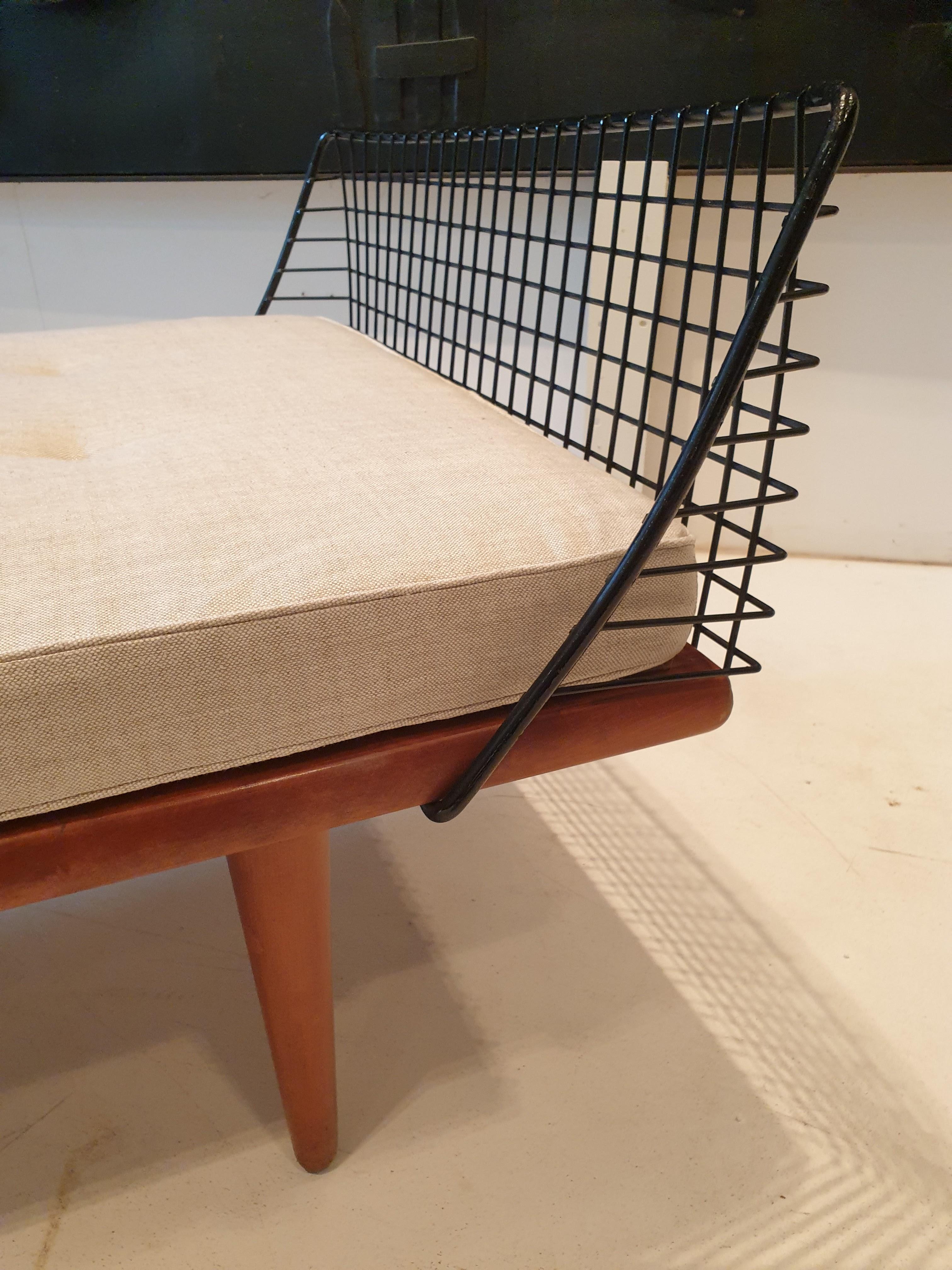 Mid-Century Modern Mid Century Modern daybed by NK Verkstader Nykoping, Sweden For Sale