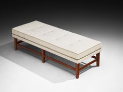 Mid-Century Modern Daybed in Mahogany