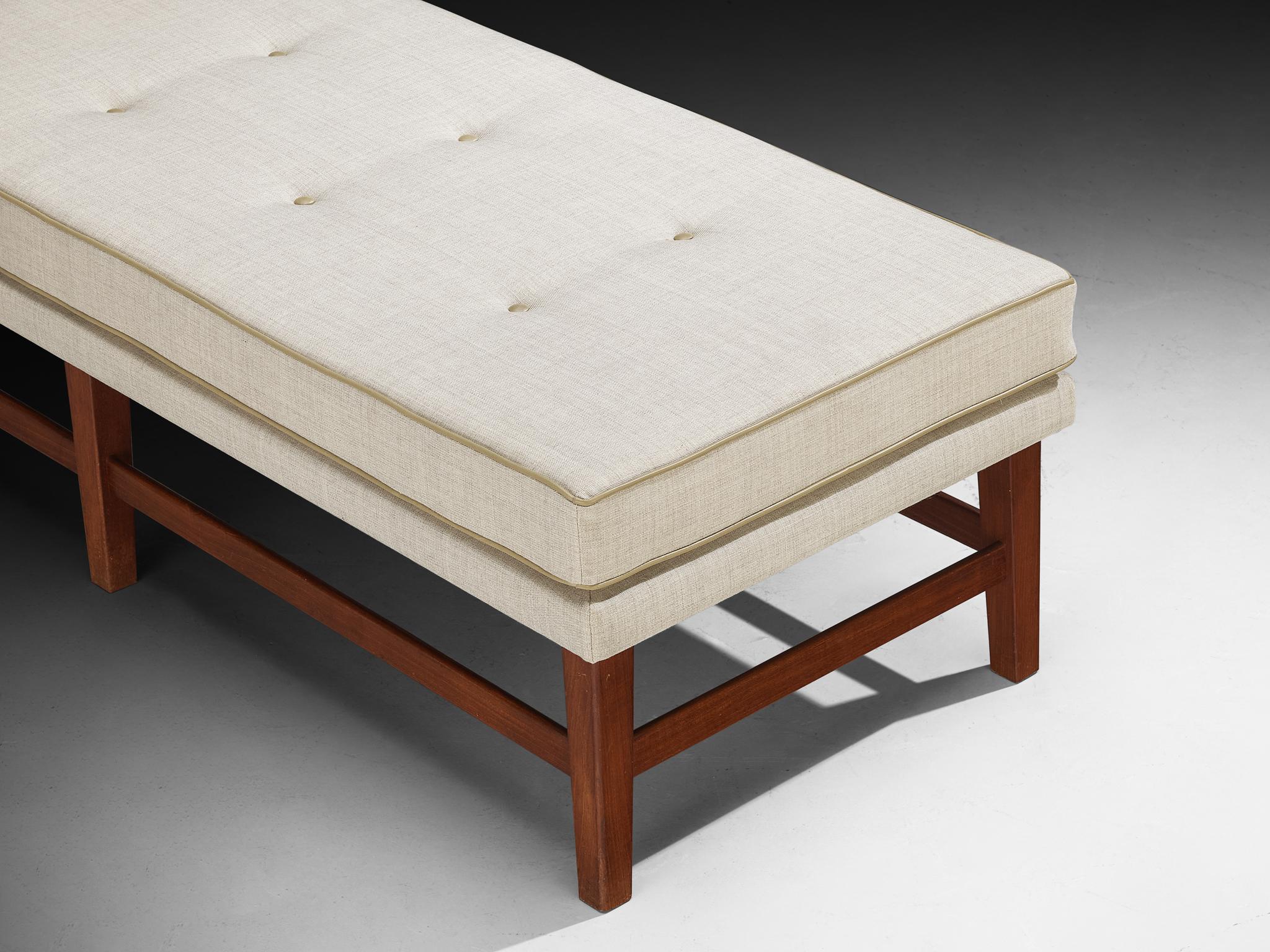 Mid-Century Modern Daybed in Mahagoni im Zustand „Gut“ im Angebot in Waalwijk, NL