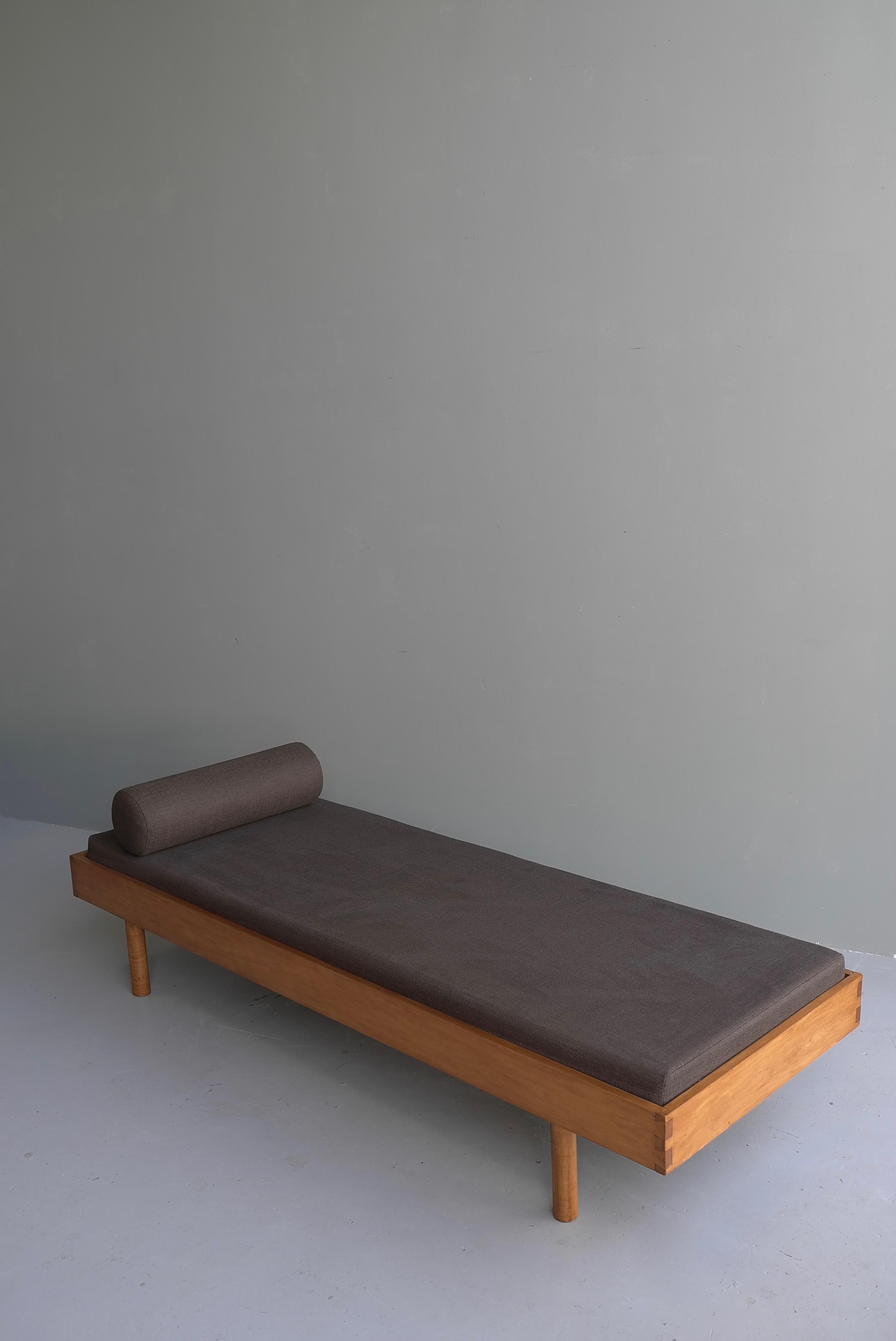 Wood Mid-Century Modern Daybed in Style of Pierre Chapo, France 1960's