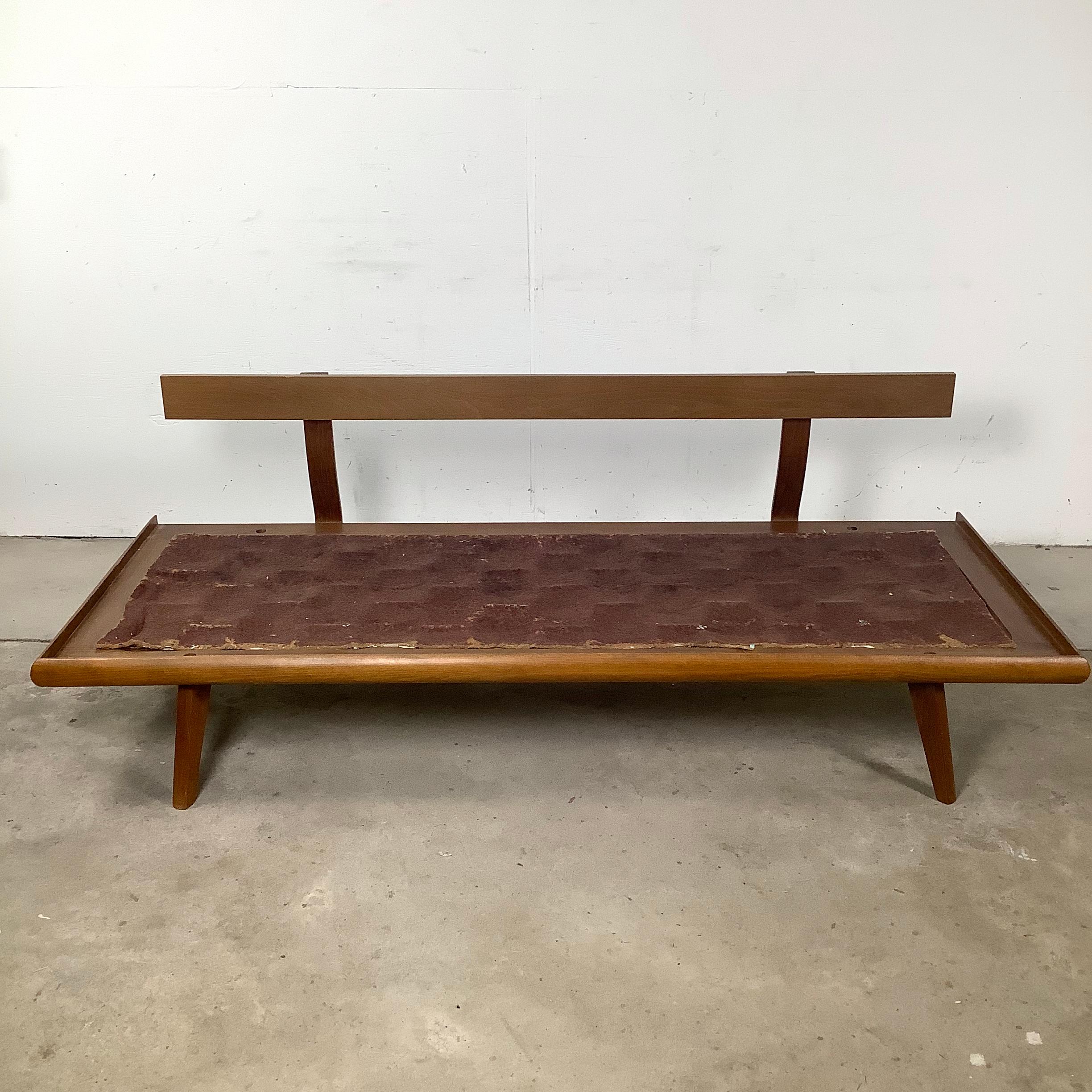 Mid-Century Modern Daybed or Sofa For Sale 11
