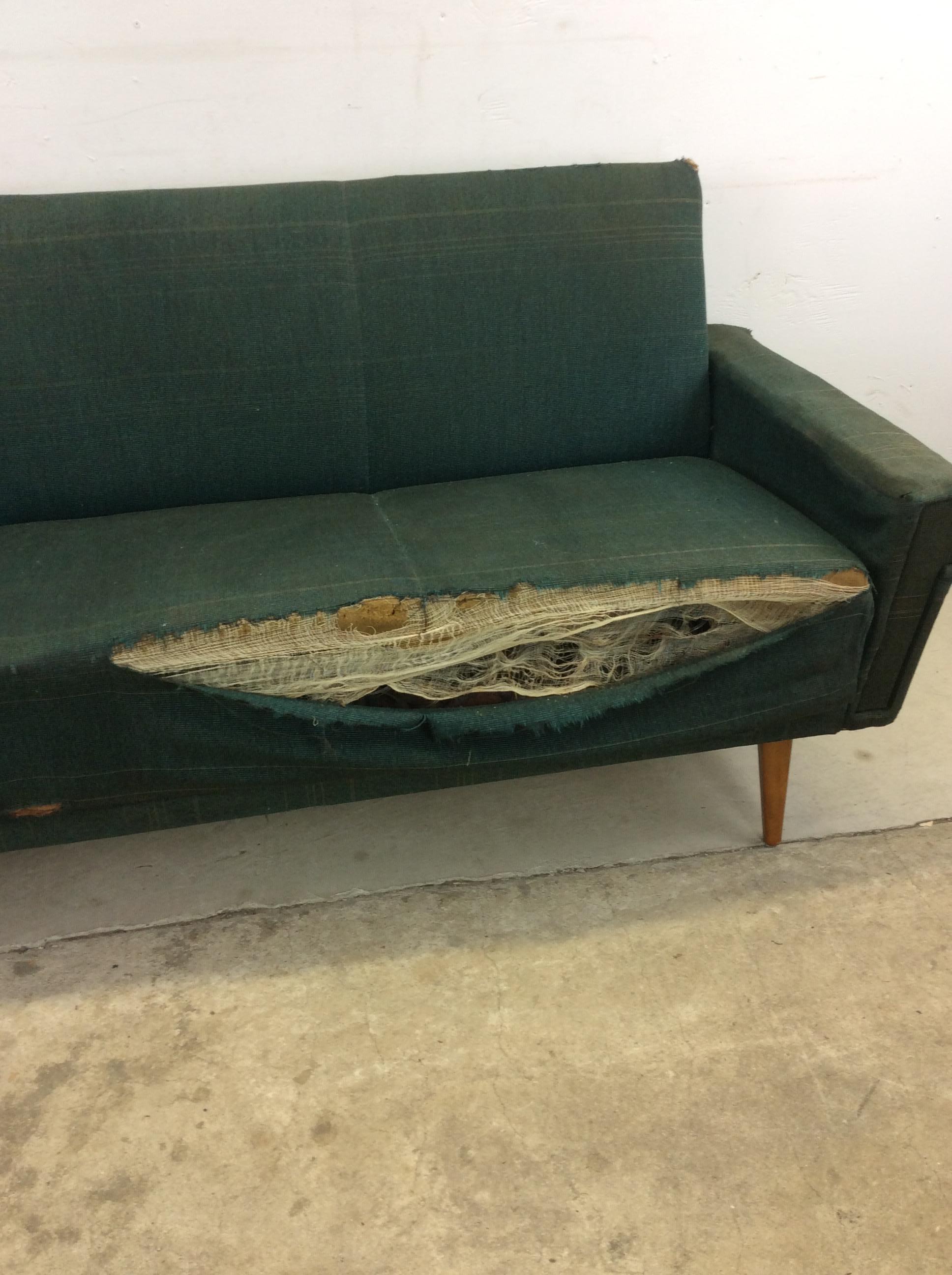 Mid-Century Modern Daybed Sleeper Sofa For Sale 3