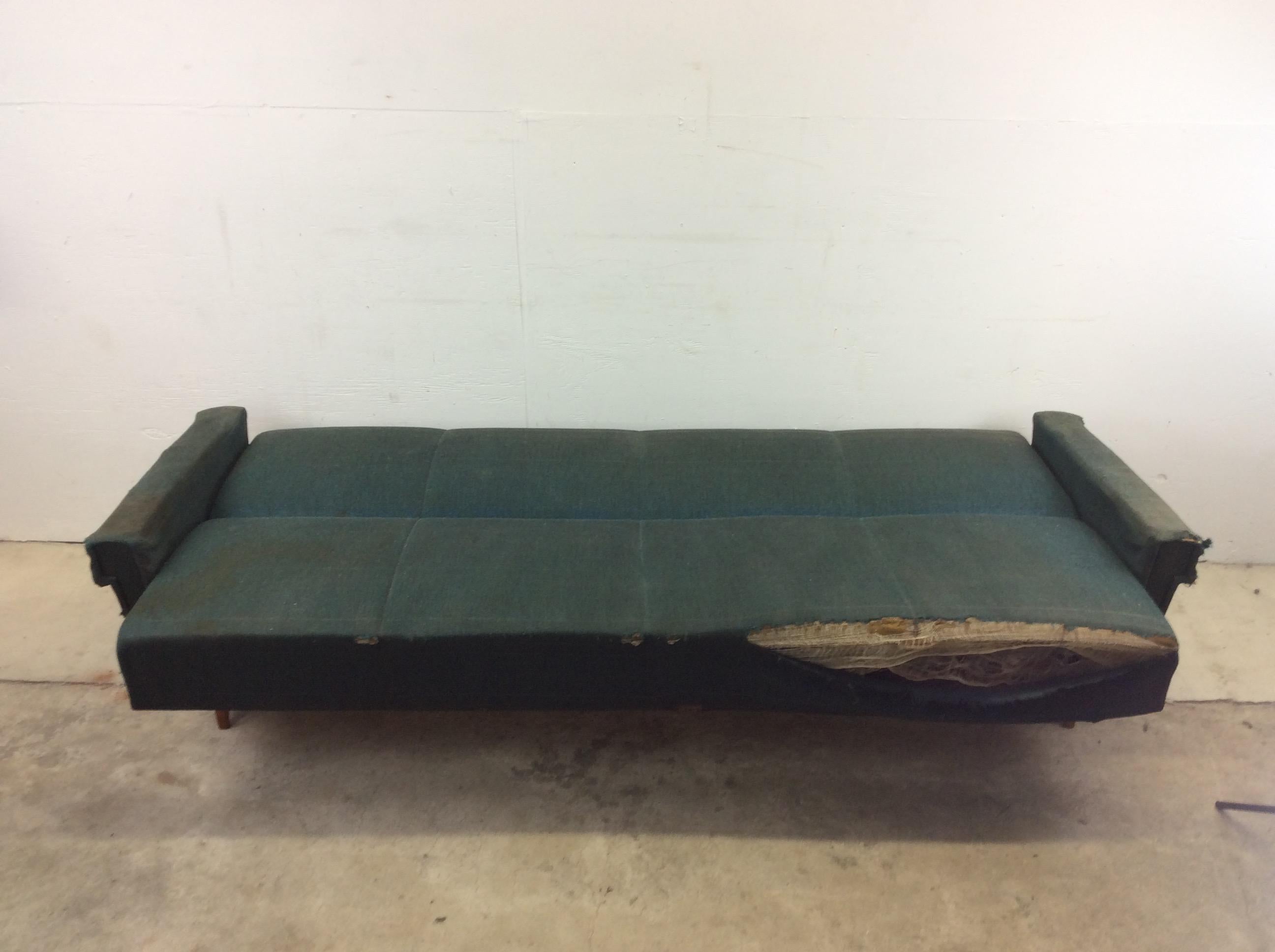 Mid-Century Modern Daybed Sleeper Sofa For Sale 4