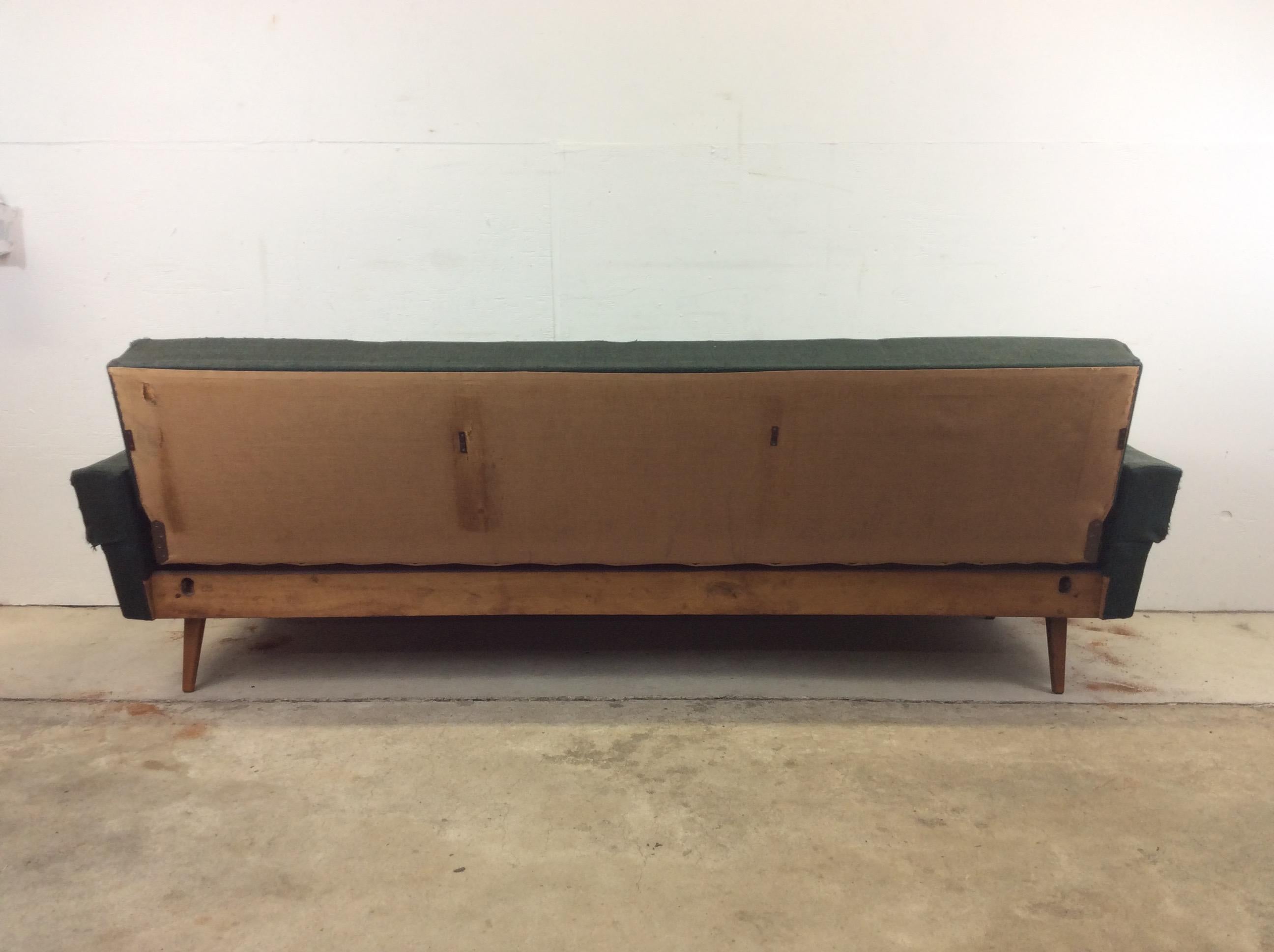 Mid-Century Modern Daybed Sleeper Sofa For Sale 7