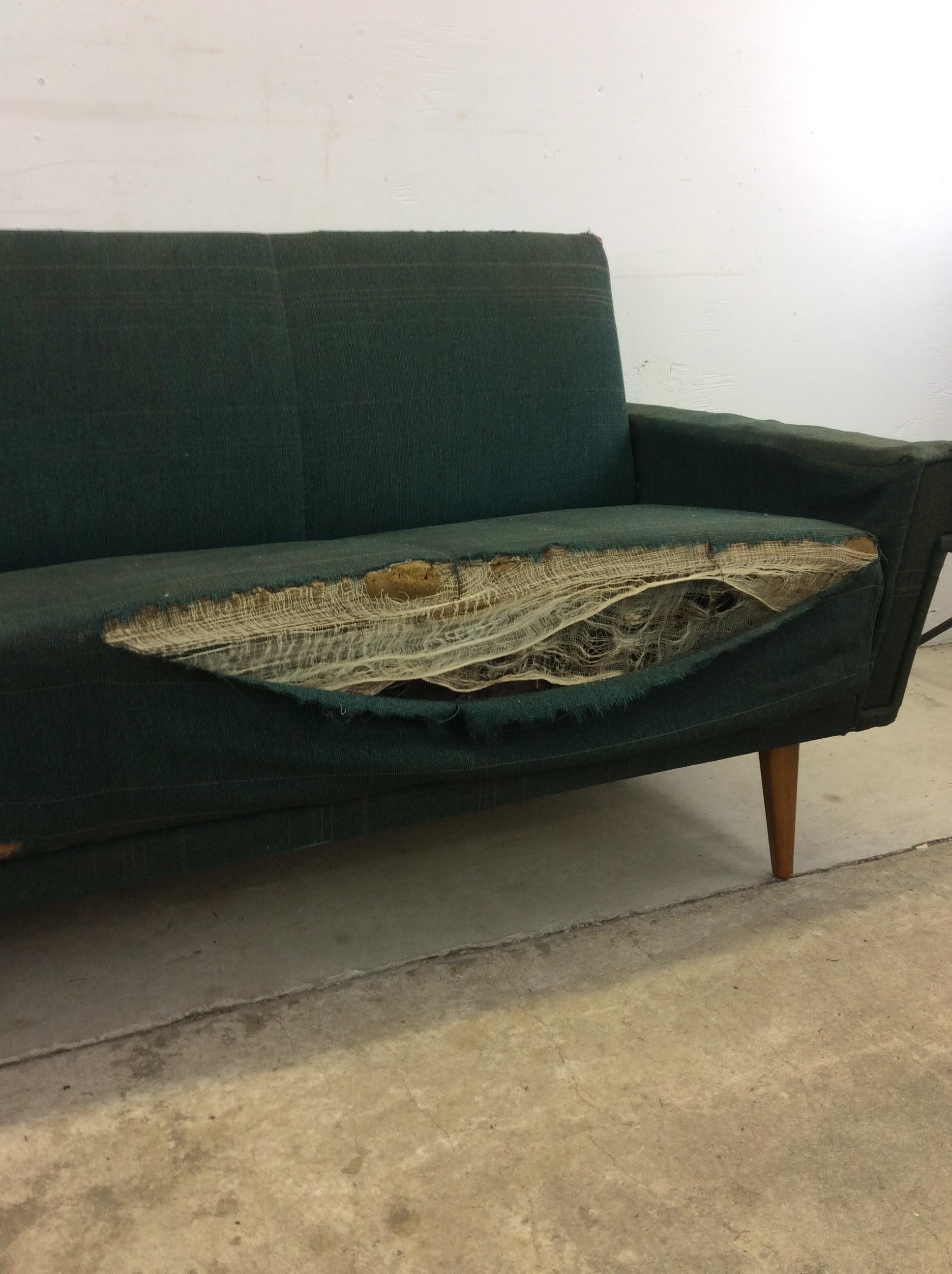 German Mid-Century Modern Daybed Sleeper Sofa For Sale