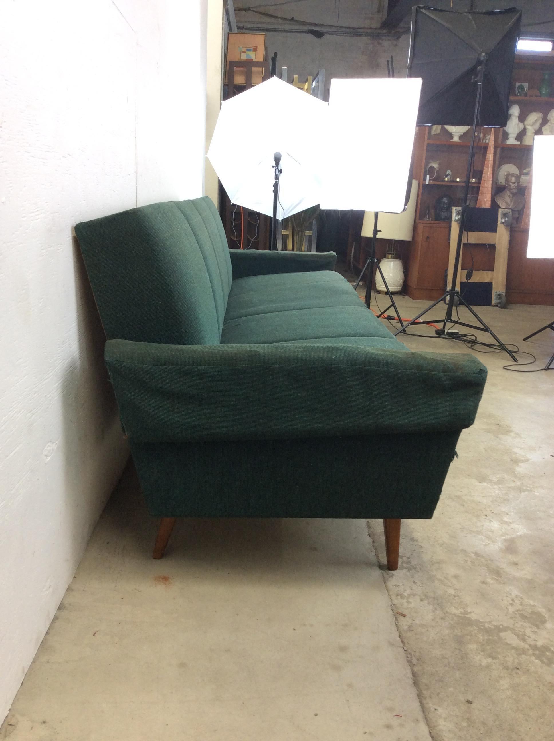 Mid-Century Modern Daybed Sleeper Sofa For Sale 1