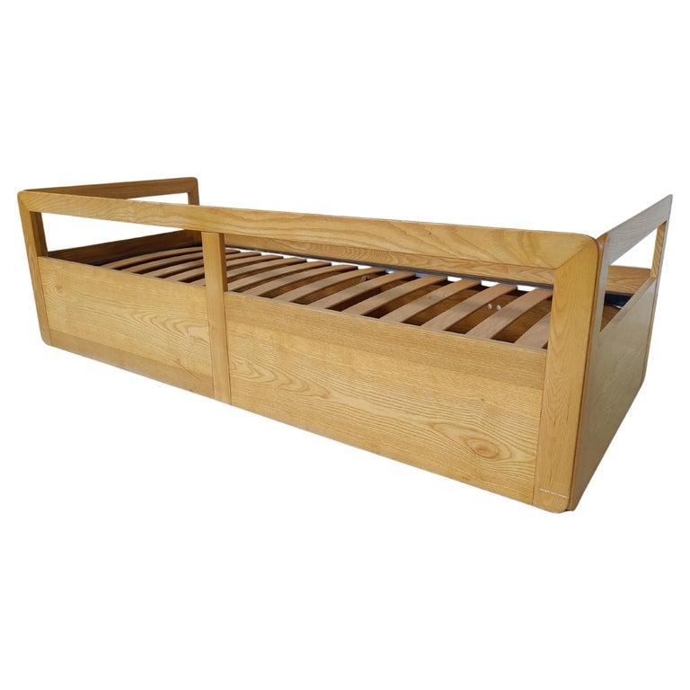 Mid-Century Modern Daybed with Drawers by Derk Jan de Vries, 1960s In Good Condition For Sale In Brussels, BE