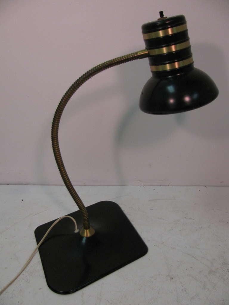 Mid-20th Century Mid Century Modern Dazor Desk Lamp C1960