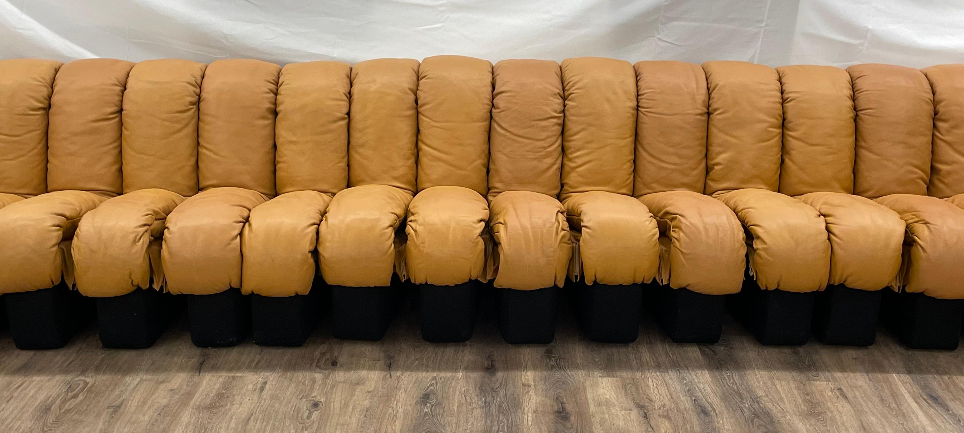 Swiss Mid-Century Modern de Sede DS-600 'Non Stop' Sectional Sofa