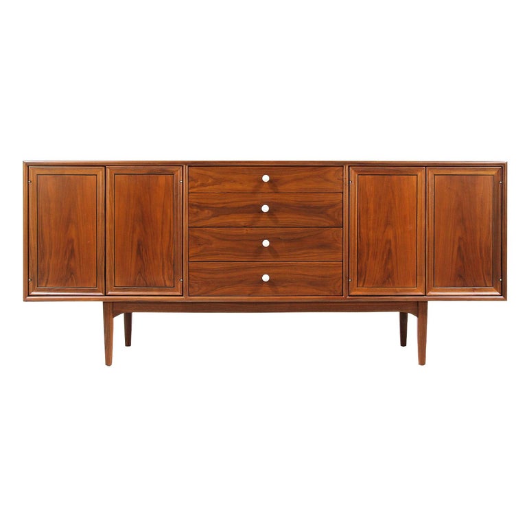 Mid-Century Modern "Declaration" Credenza by Kipp Stewart for Drexel For Sale