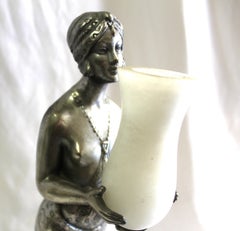 Mid -Century Modern /Deco Lady Lamp