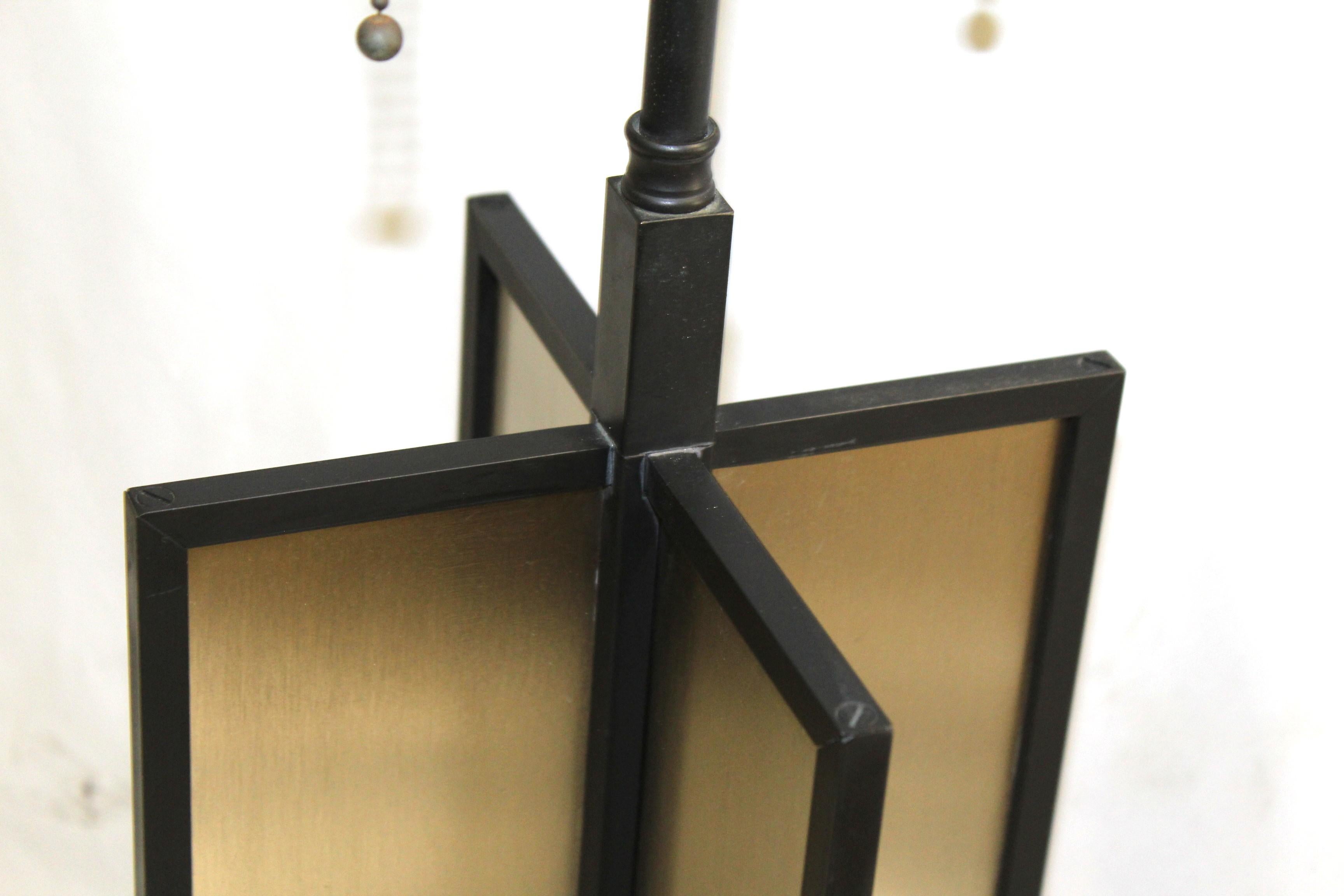 Mid-Century Modern Lampe mi-siècle/moderne/déco  D'après Jean Michel Frank en vente