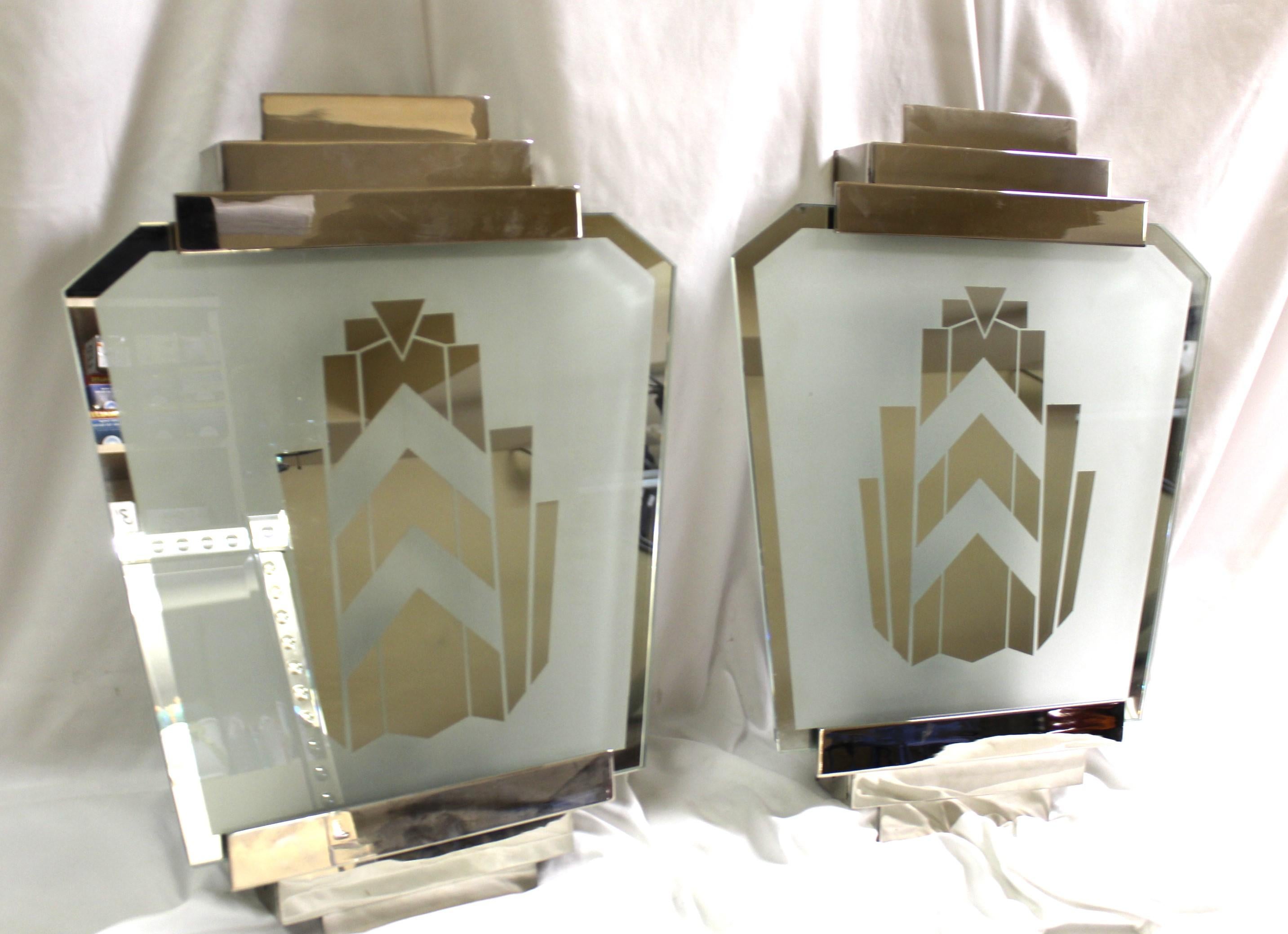 Apliques Deco Mediados de Siglo /Modernos  Club St. James,  2 pares mediados del siglo XX en venta