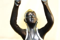 Scultura in stile Mid Century /Moderno/Deco  , Bronzo  Ragazza