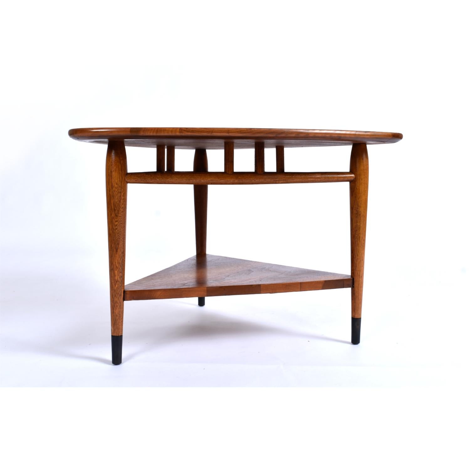 Mid-20th Century Mid-Century Modern Decorative Dovetail Lane Acclaim Guitar Pick Side Table