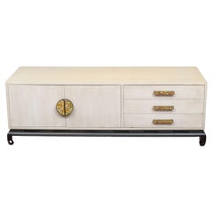 Used Mid-Century Modern Decorative Mosaic Cabinet