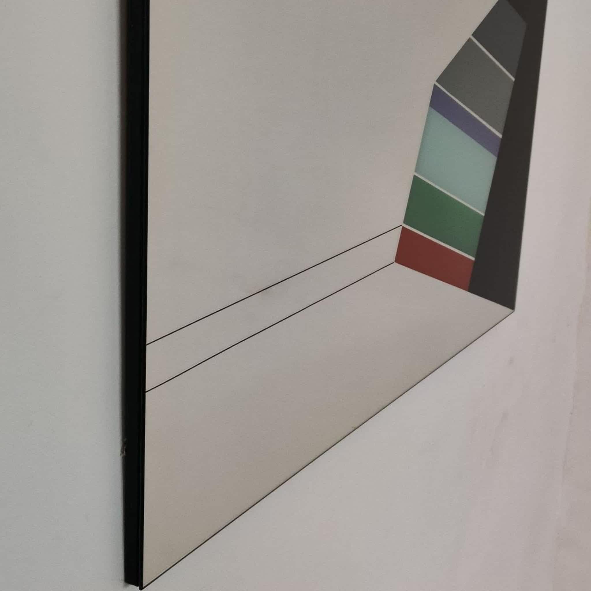 italien Modern-Decor Decorative Wall Mirror in the Style of Acerbis, Mid-century modern, 1970 en vente