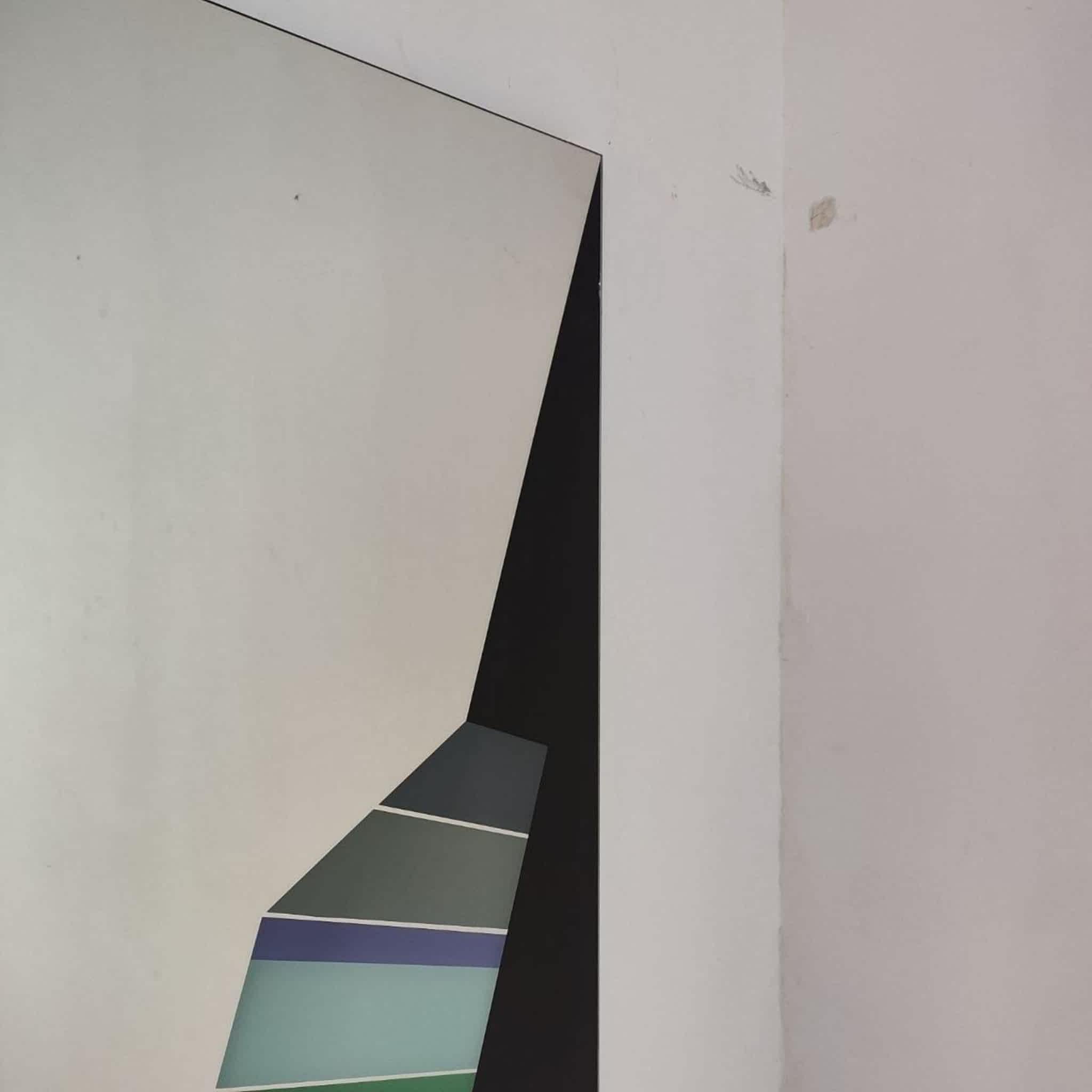 Fin du 20e siècle Modern-Decor Decorative Wall Mirror in the Style of Acerbis, Mid-century modern, 1970 en vente