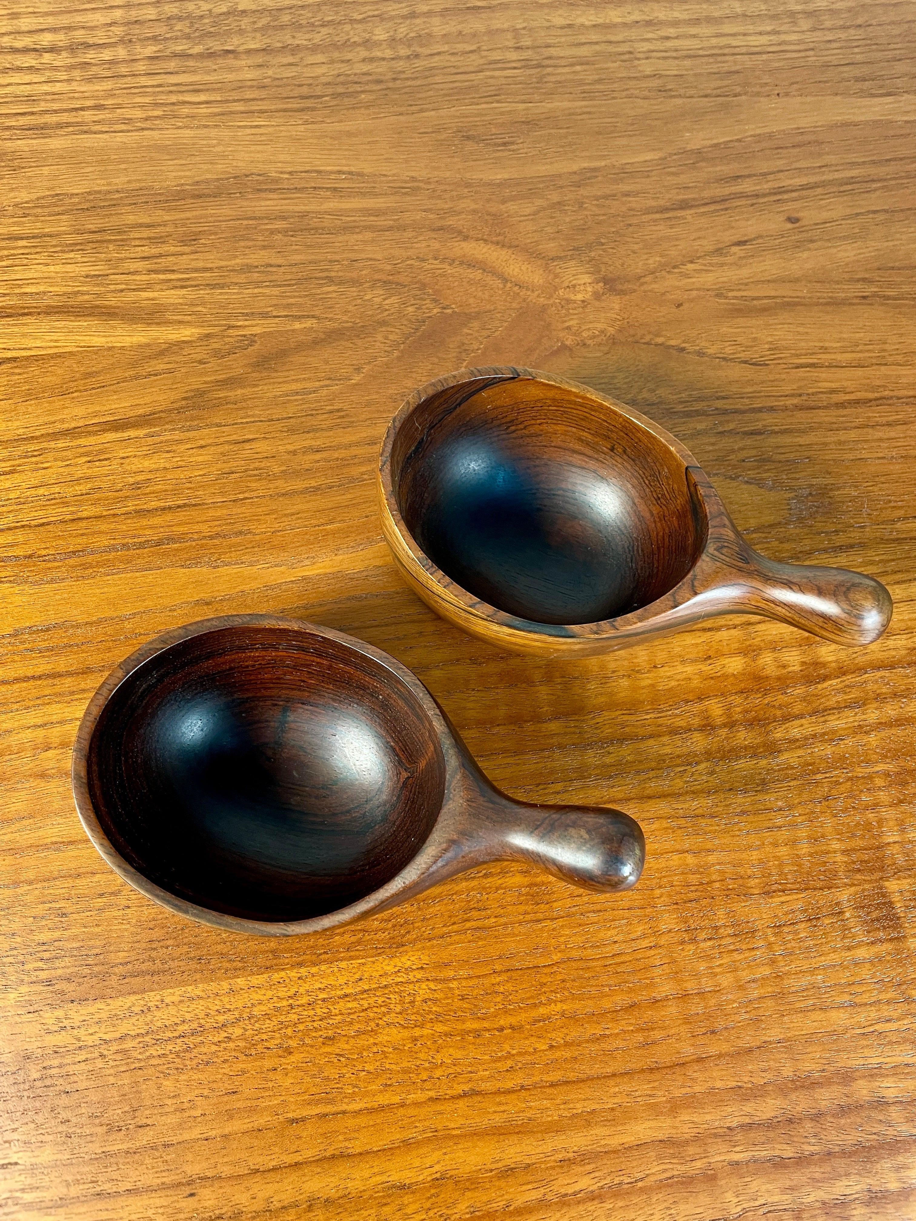 Mid-Century Modern Mid Century Modern Decorative wood bowls designed by Jean Gillon For Sale
