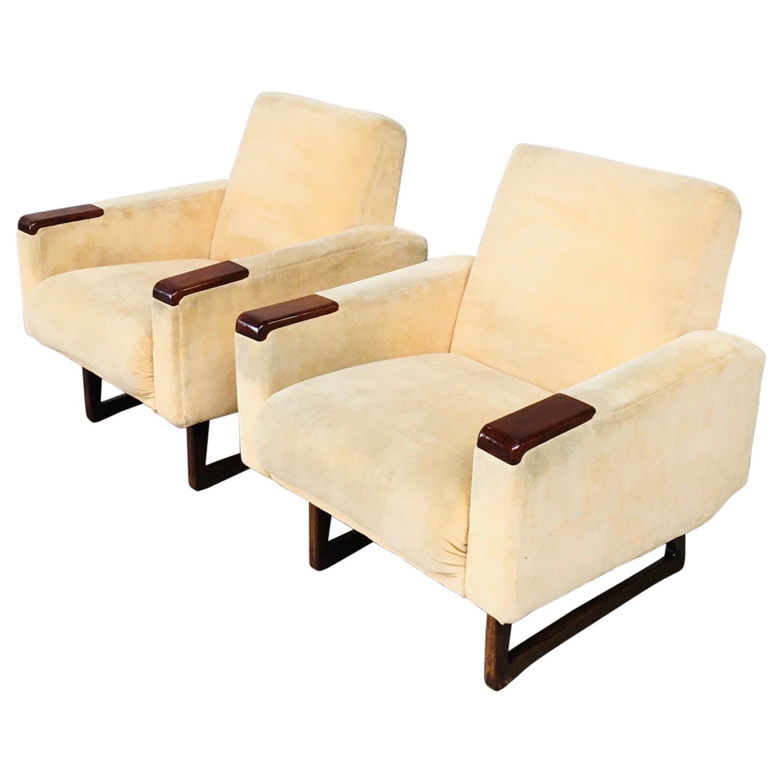 Modernes Sessel-Sessel-Set aus der Mitte des Jahrhunderts, Dänemark, 1950''s im Angebot
