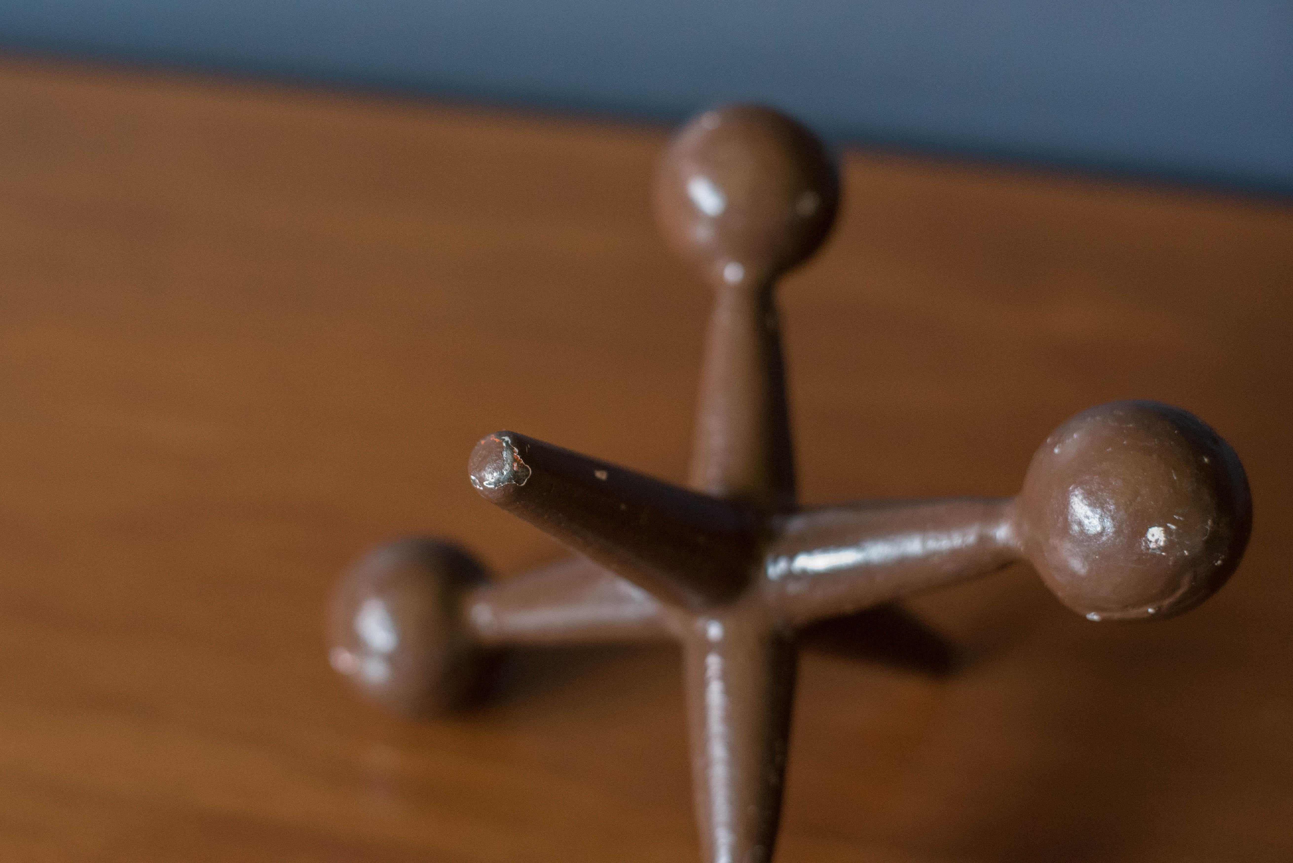 Mid-20th Century Mid Century Modern Design Line Jack Bookend by Bill Curry