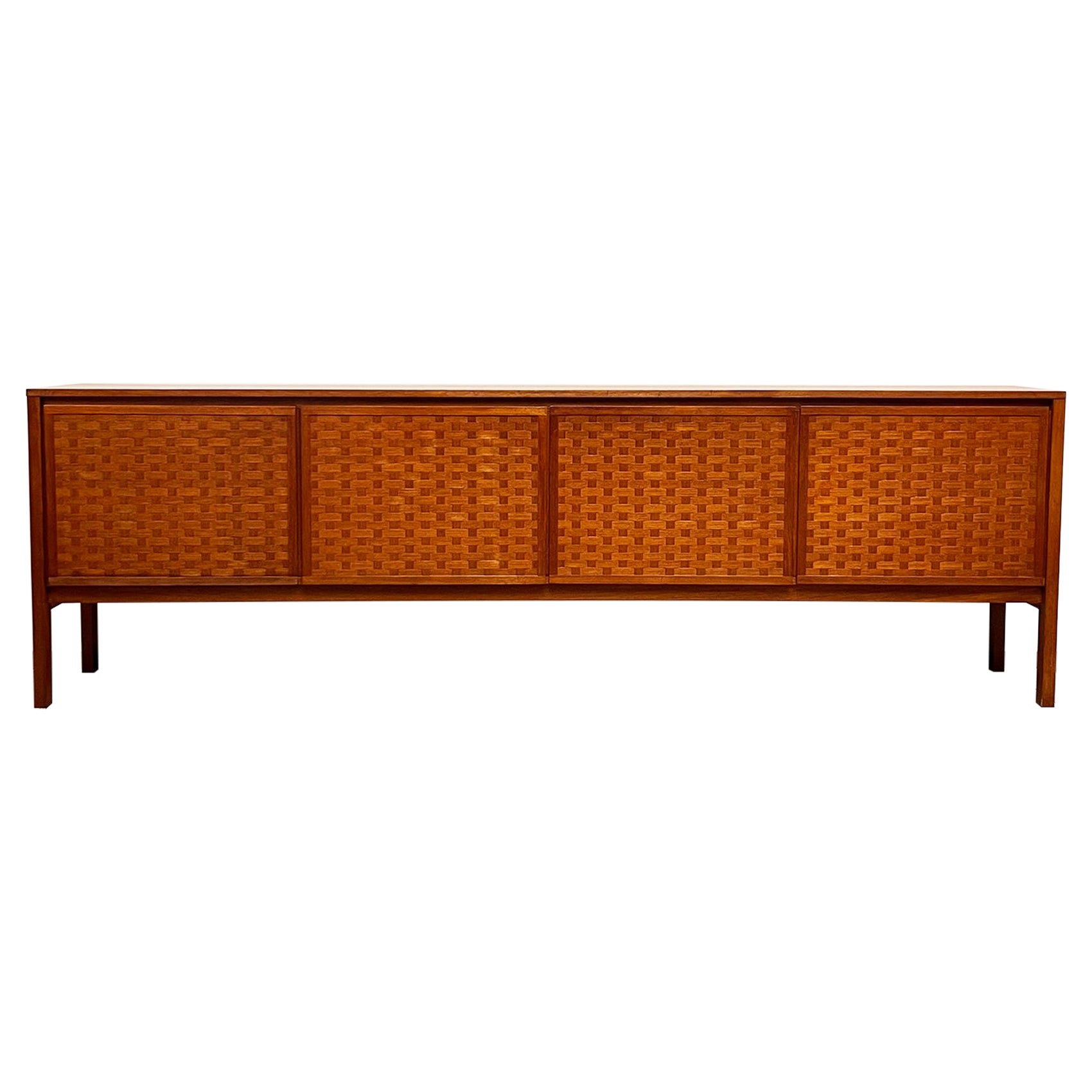 Mid-Century Modern Design Teak Sideboard, Leo Bub for BUB Wertmoebel, Germany