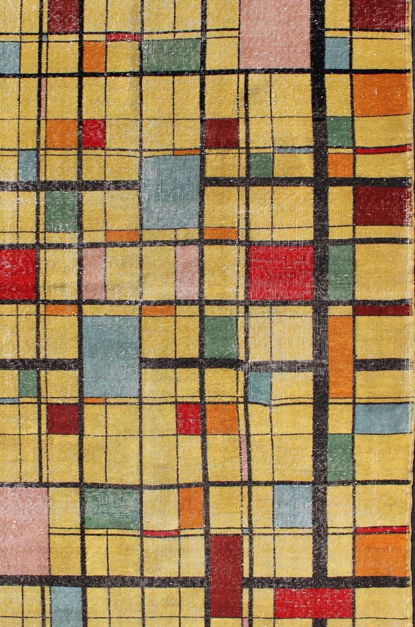 vintage mid century rug