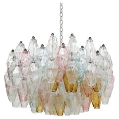 Mid-Century Modern Designed by Carlo Scarpa Murano Glass Poliedri Lamp