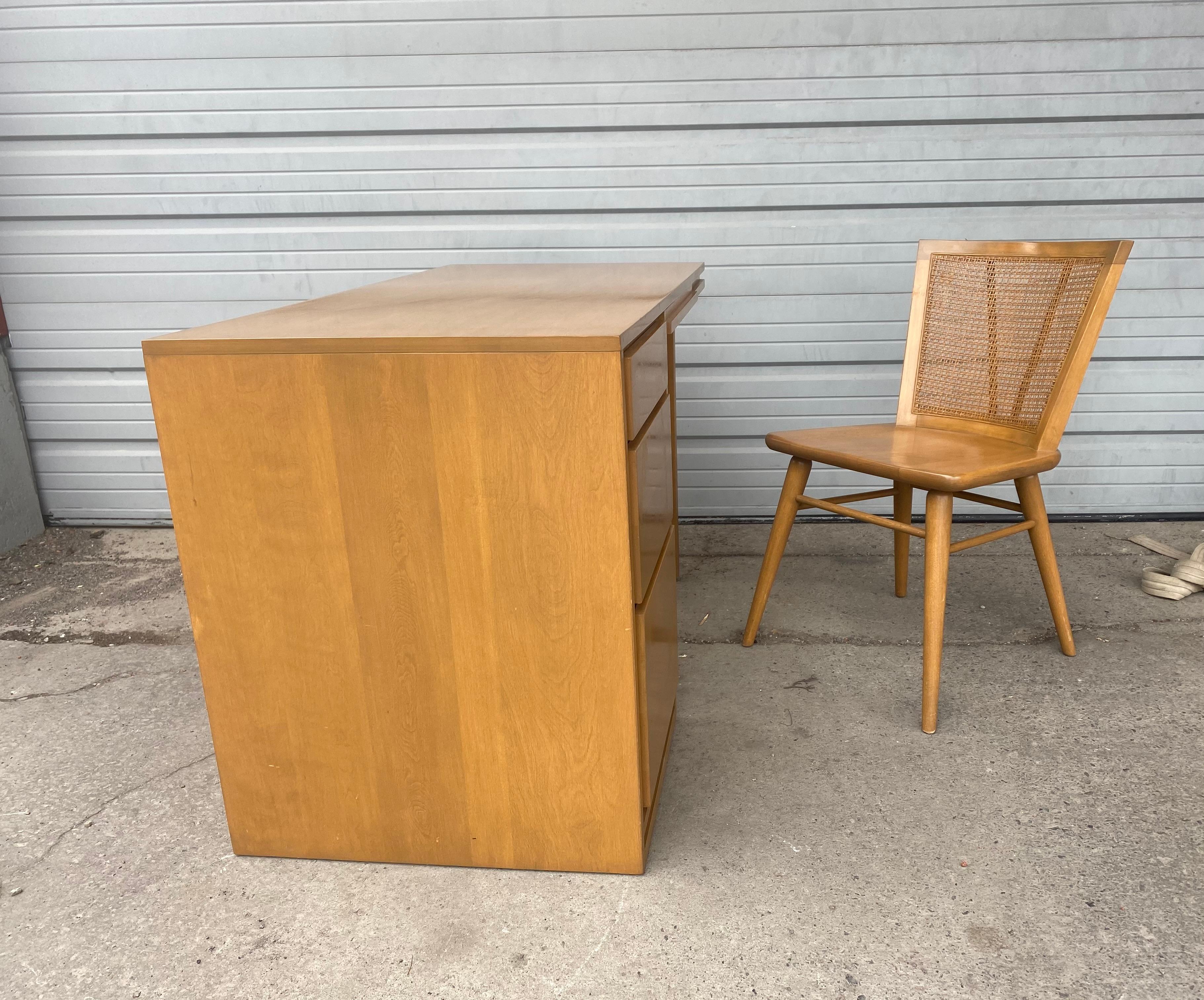 American Mid-Century Modern Desk and Chair by Russell Wright for Conant Ball For Sale